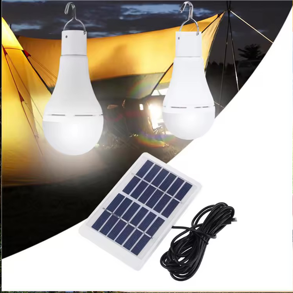 Outdoor Power Distribution Panel - Solar Light USB Charged Hanging Emergency