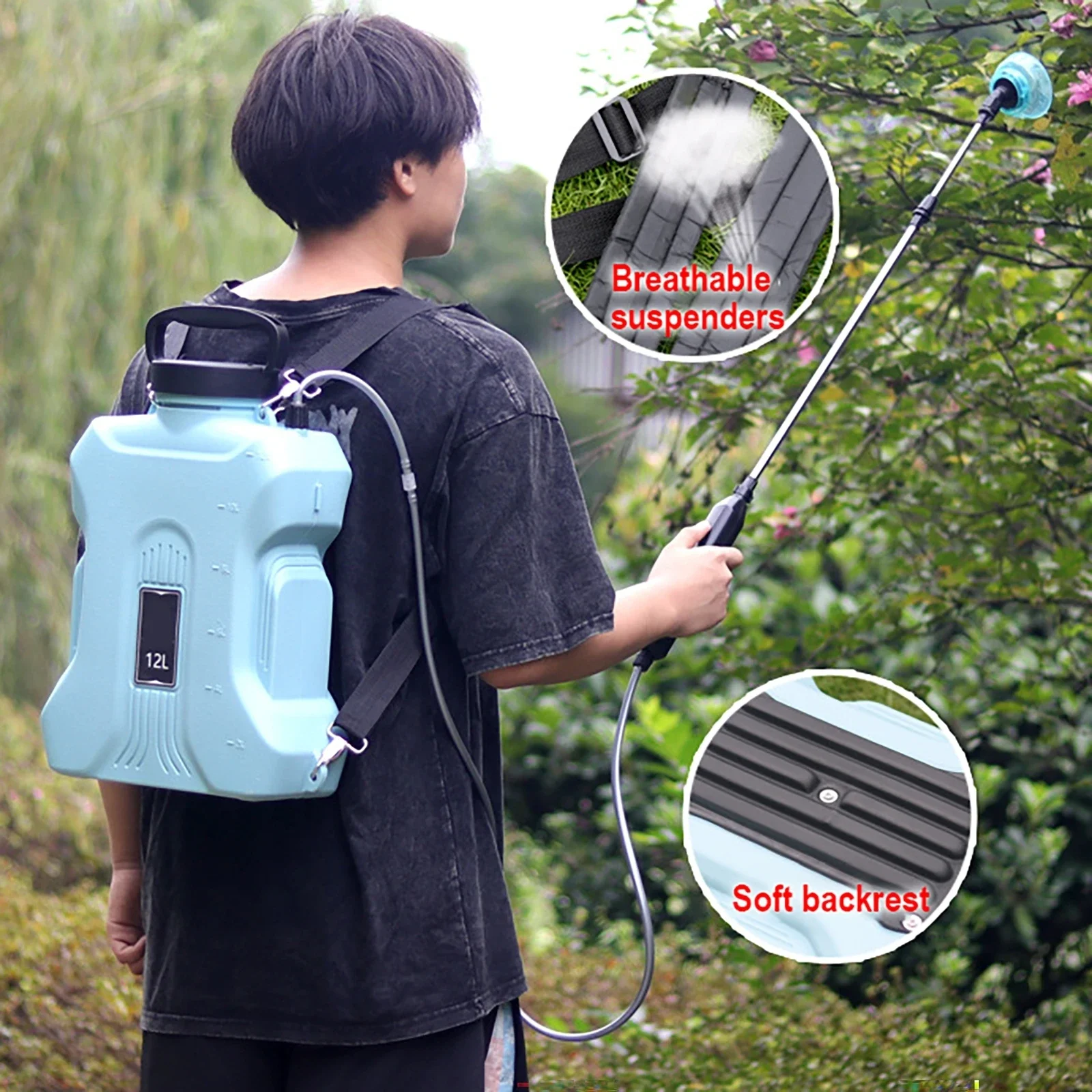 High Quality 12L Electric Spra - đánh giá và giá Electric Sprayer Backpack