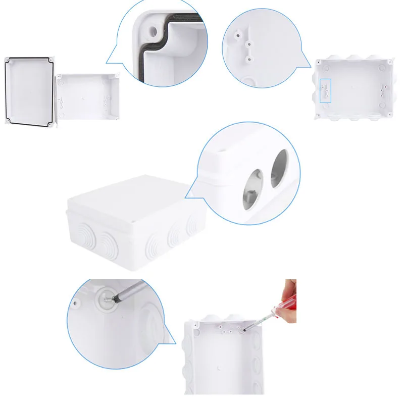 Outdoor waterproof power box A - đánh giá và giá Outdoor Power Cable Junction Box