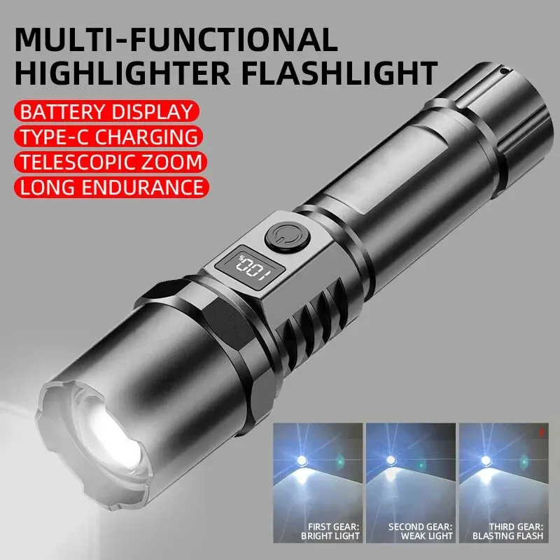Powerful Led Handheld Flashlig - đánh giá và giá Outdoor Power Lights