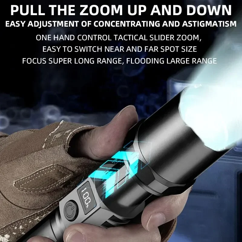 Powerful Led Handheld Flashlig - đánh giá và giá Outdoor Power Lights