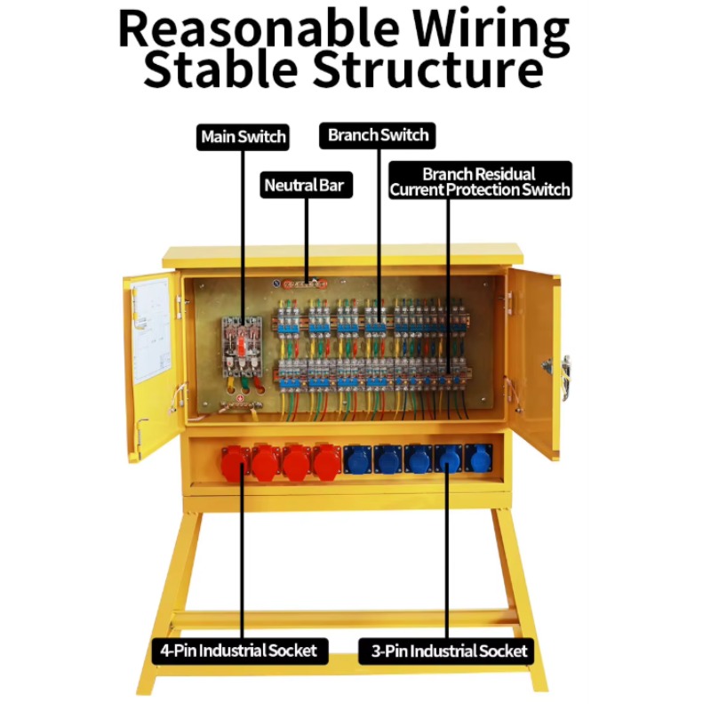 Yellow Safety Switch Box Outdo - đánh giá và giá Outdoor Power Distribution Panel