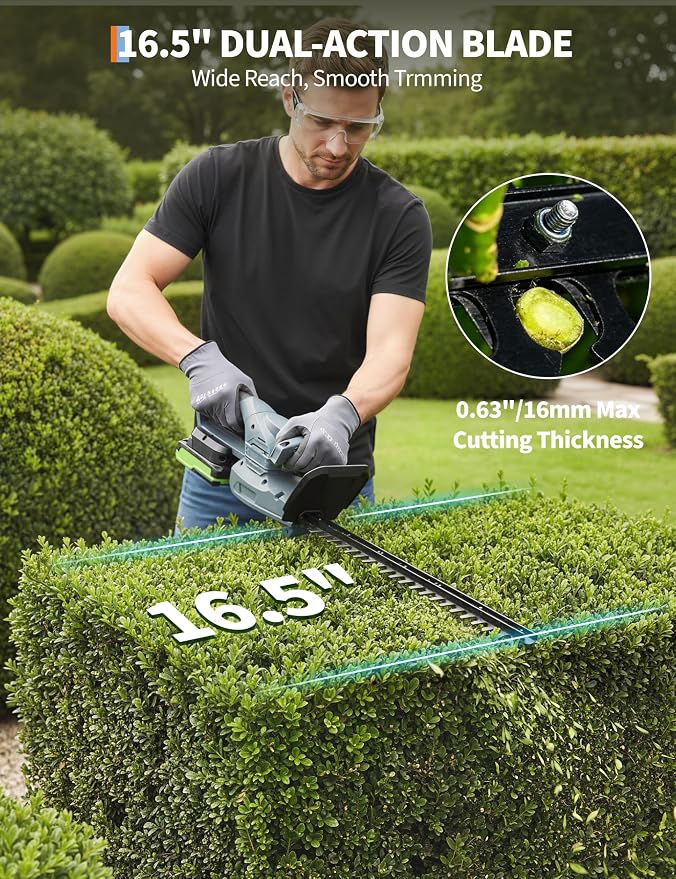 18-20V Cordless Hedge Trimmer  - đánh giá và giá Hedge Trimmer Cordless