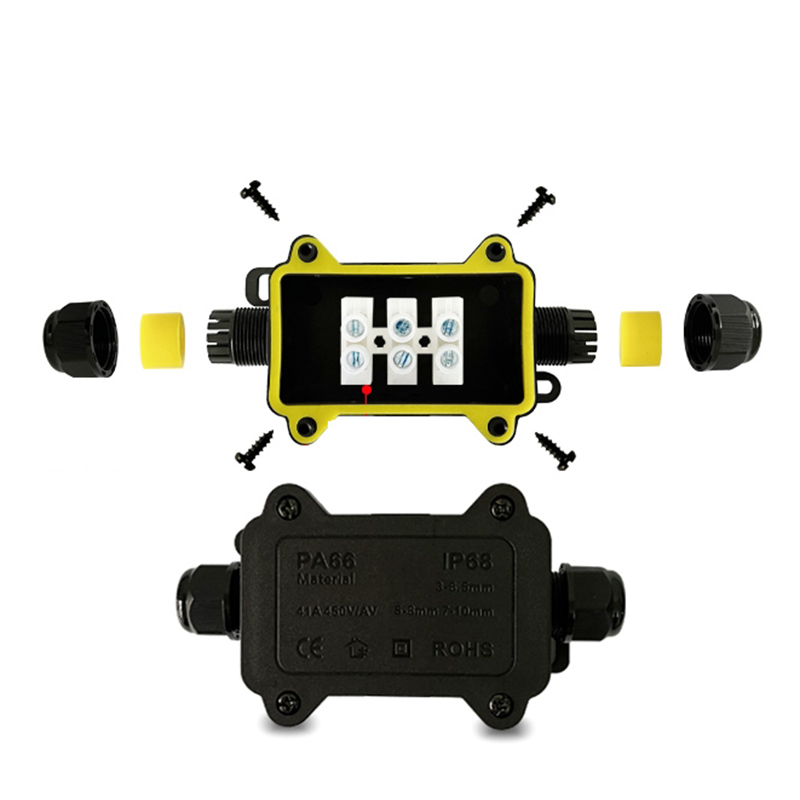 Junction Box Waterproof IP68 2 - đánh giá và giá Outdoor Power Cable Junction Box