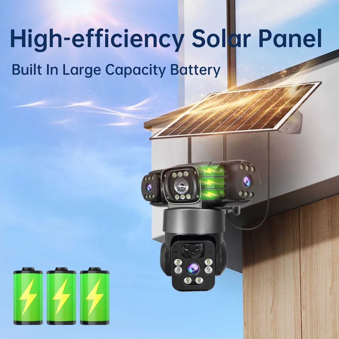 15MP V380 Pro Solar Camera Out - đánh giá và giá Outdoor Power Distribution Panel