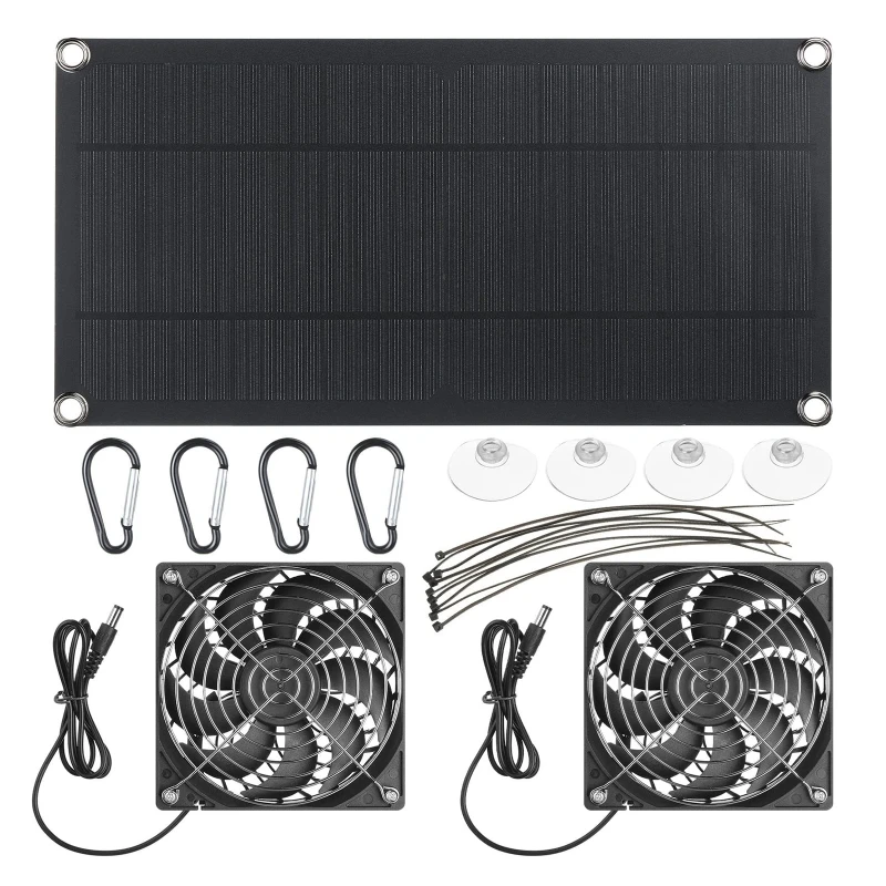 100W Solar Panel Exhaust Fan A - đánh giá và giá Outdoor Power Distribution Panel