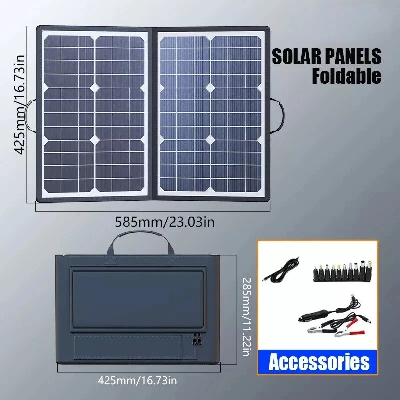 1000W Portable Foldable Solar  - đánh giá và giá Outdoor Power Distribution Panel