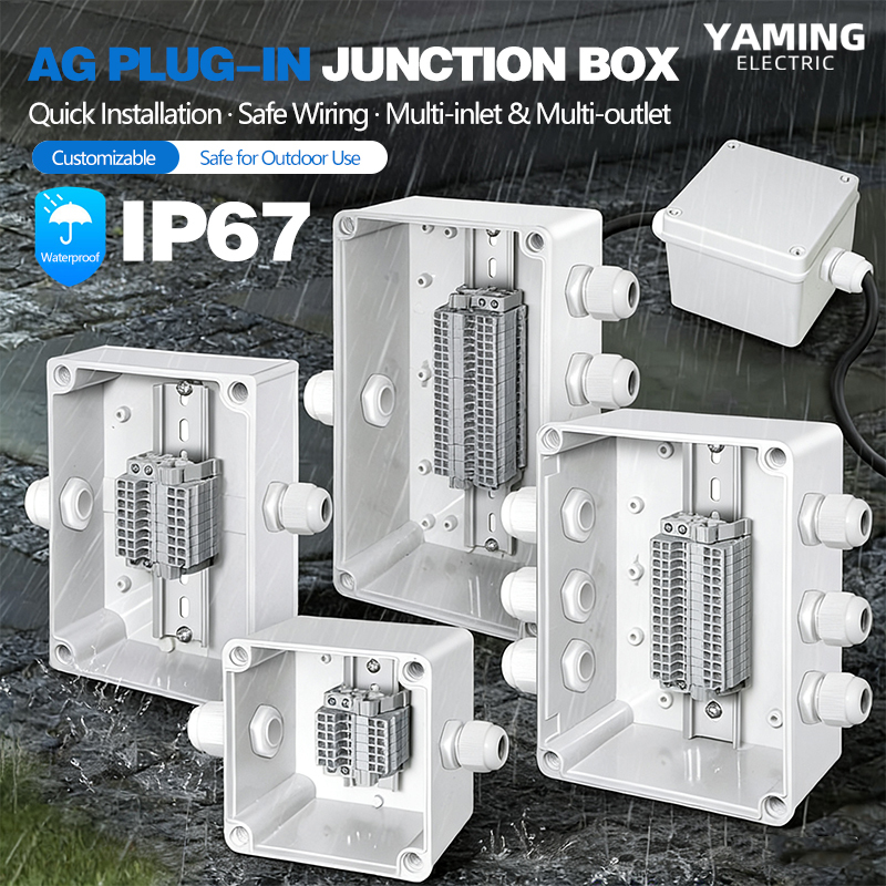 Waterproof Junction Box With P - đánh giá và giá Outdoor Power Cable Junction Box