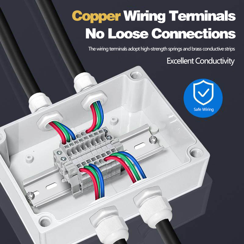 Waterproof Junction Box With P - đánh giá và giá Outdoor Power Cable Junction Box
